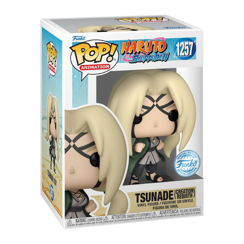 FUNKO POP! ANIMATION: NARUTO SHIPPUDEN - TSUNADE (CREATIOIN REBIRTH) (SPECIAL EDITION) #1257 VINYL FIGURE