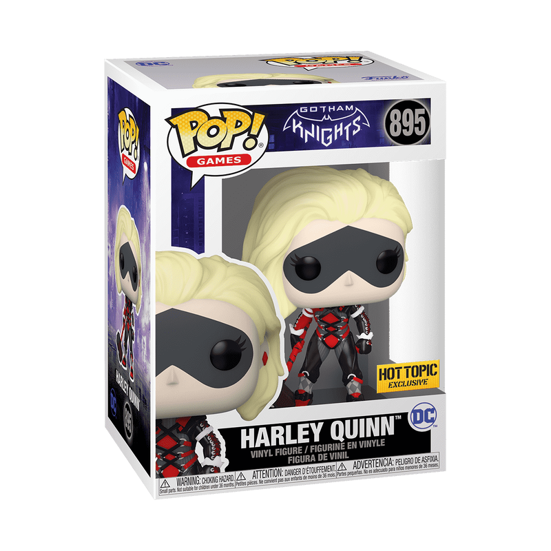 FUNKO POP! GAMES: GOTHAM KNIGHTS - HARLEY QUINN (SPECIAL EDITION) #895 VINYL FIGURE