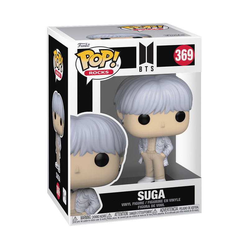 FUNKO POP! ROCKS: BTS - SUGA #369 VINYL FIGURE
