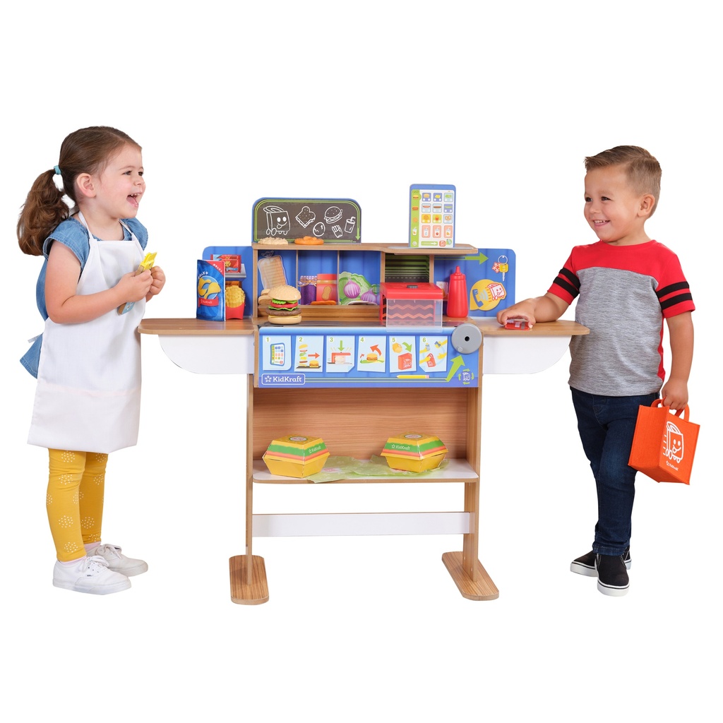 KIDKRAFT 2-IN1 RESTAURANT & DELIVERY (20256)