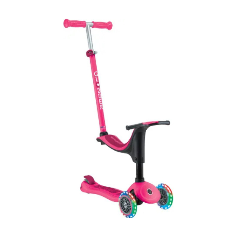 GLOBBER SCOOTER GO.UP SPORTY LIGHTS FUCHSIA