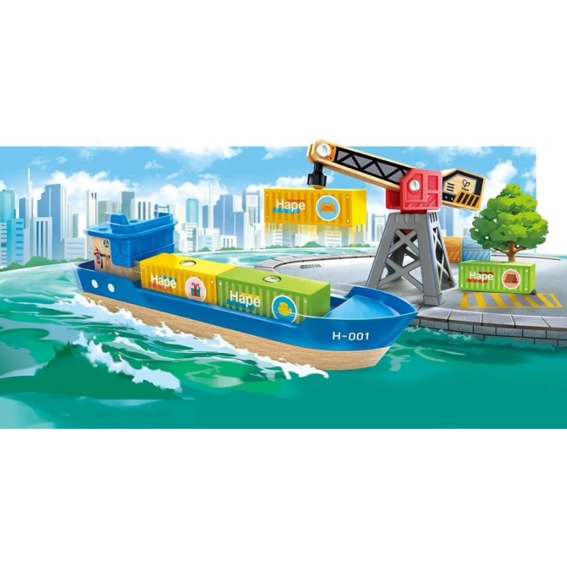 HAPE RAILWAY ΞΥΛ.CARGO ΠΛΟΙΟ & ΓΕΡΑΝΟΣ