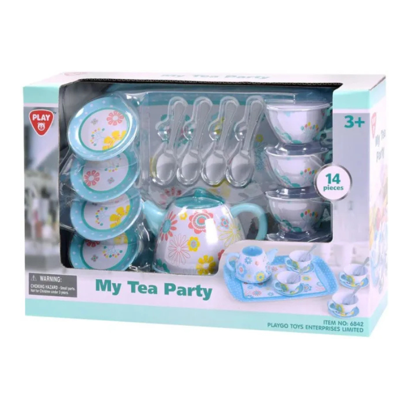 PG METALWARE-SET MY TEA PARTY 14PCS