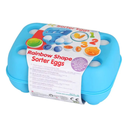 PG ΣΕΤ RAINBOW SHAPE SORTER EGGS