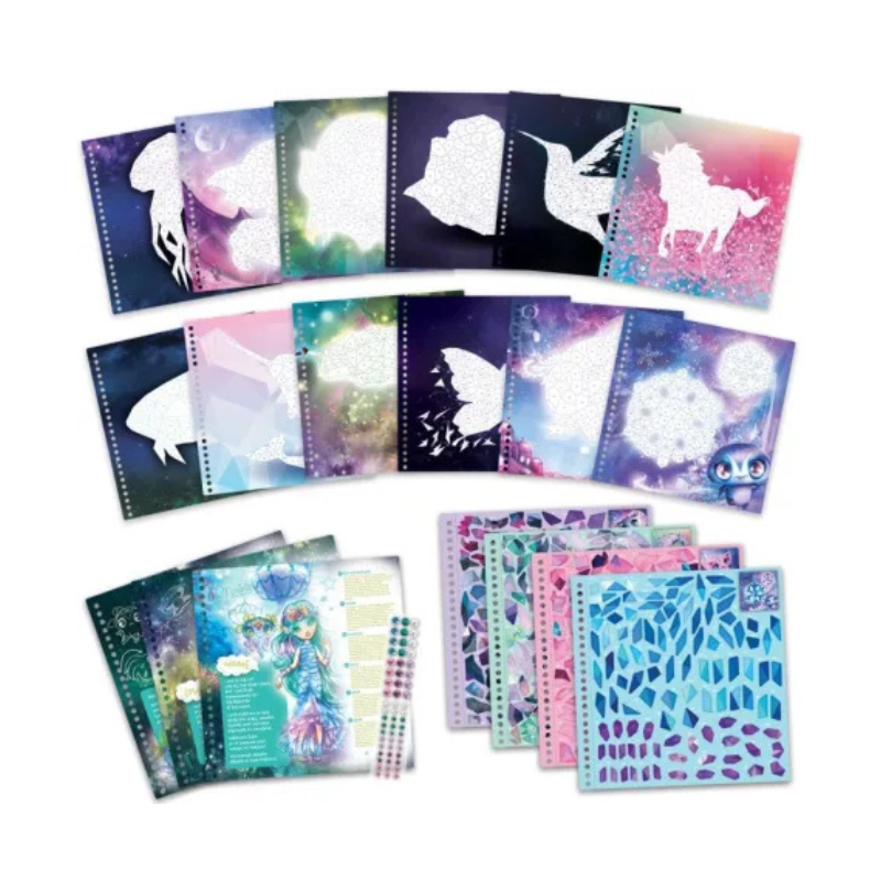 TWT NEBULOUS STARS CREATIVE BOOK PAINT BY STICKERS