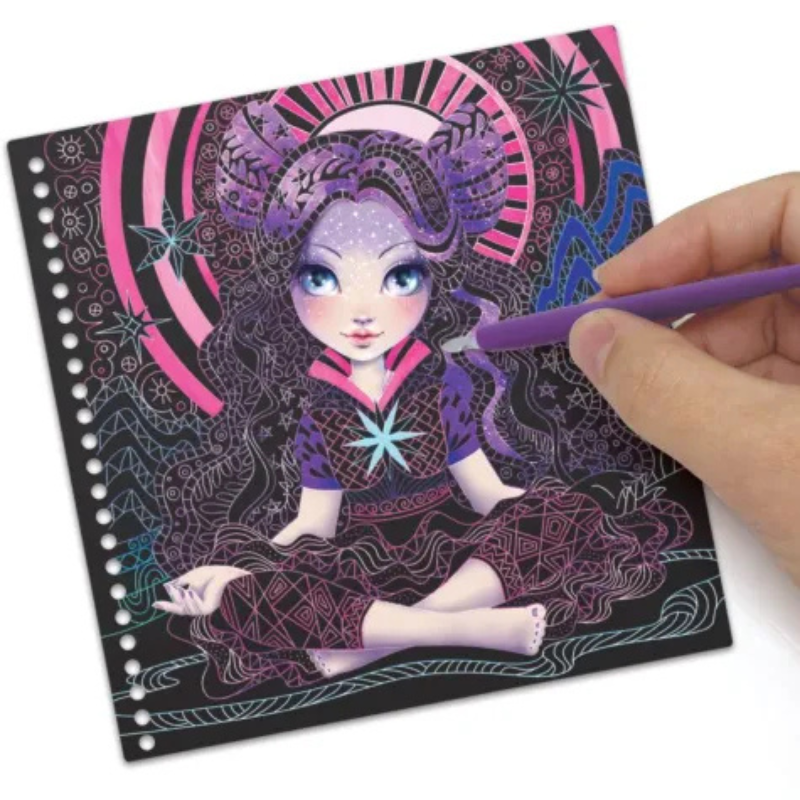 TWT NEBULOUS STARS CREATIVE BOOK ZEN SCRATCH & SKETCH