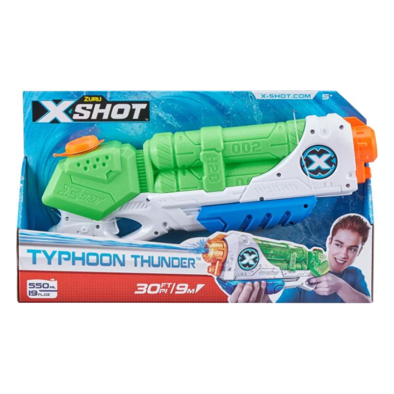 ZURU X-SHOT ΝΕΡΟΠΙΣΤΟΛΟ TYPHOON THUNDER MEDIUM