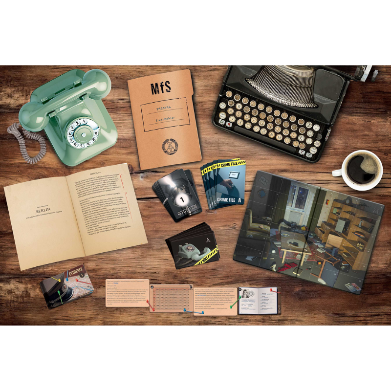 BOARD GAME CRIME SCENE BERLIN 1976
