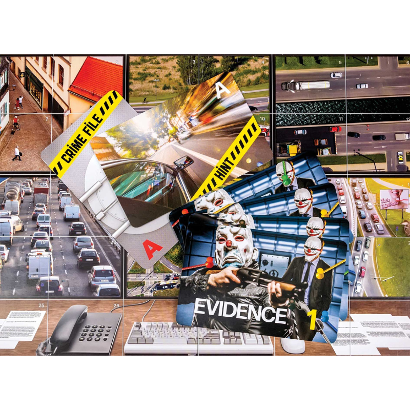 BOARD GAME CRIME SCENE STOCKHOLM 2007