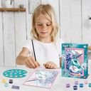 PAINT & FRAME FAIRYTALE UNICORN
