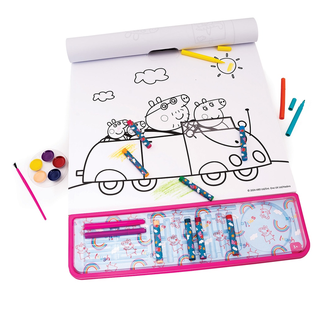 ΣΕΤ ΖΩΓΡΑΦΙΚΗΣ GIGA BLOCK 5 IN 1 PEPPA PIG TOOLKIT