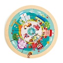HAPE HAPPY PUZZLES ΞΥΛ.ΠΑΖΛ JOBS ROUNDABOUT PUZZLE