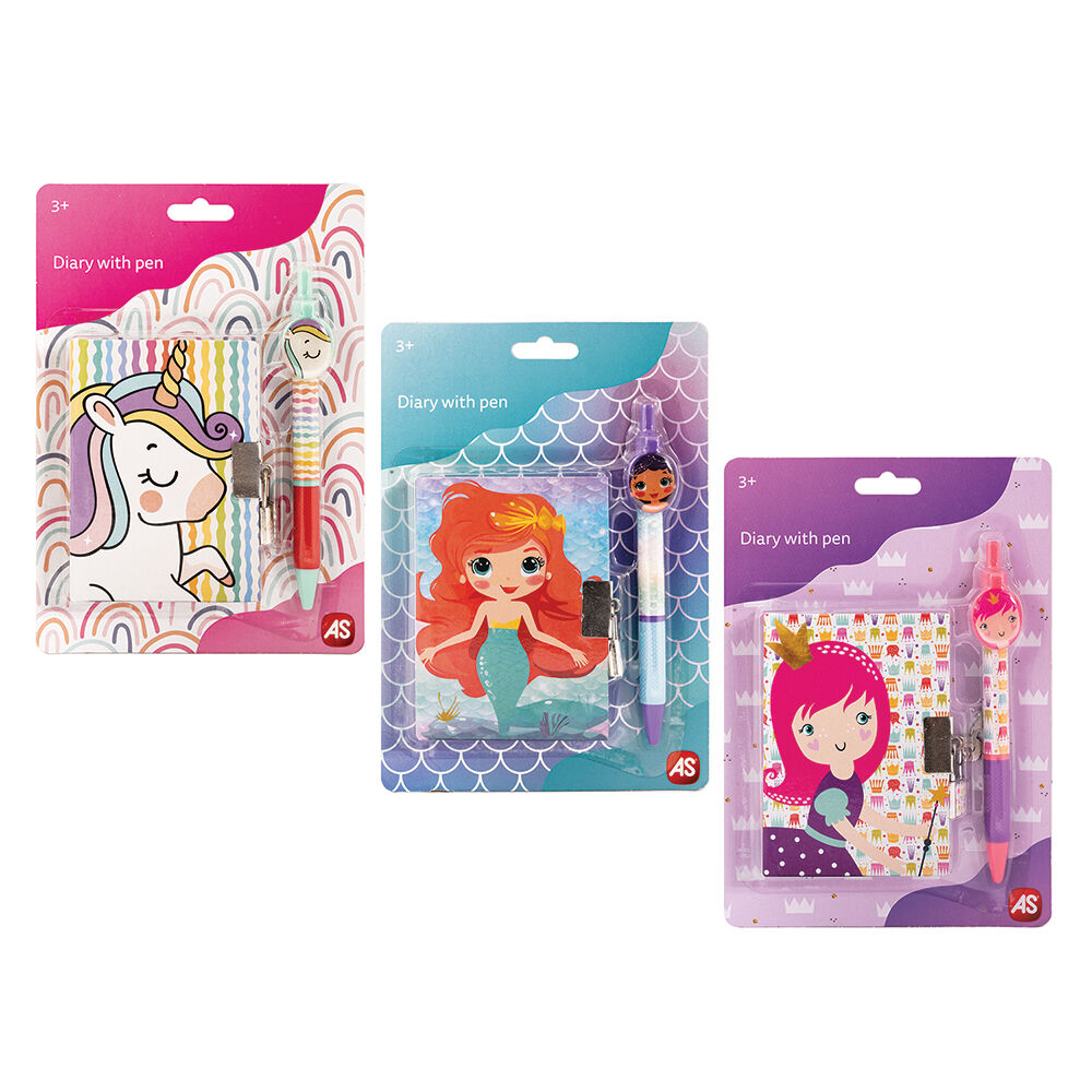 Ατζέντα με Στυλό 3 σχέδια , assortment (64232)