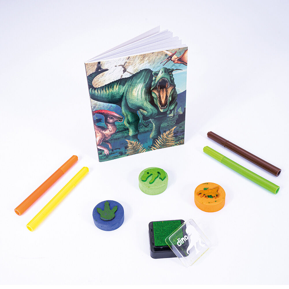 ΣΕΤ ΖΩΓΡΑΦΙΚΗΣ POCKET DINOSAURS ASSORT OF 4
