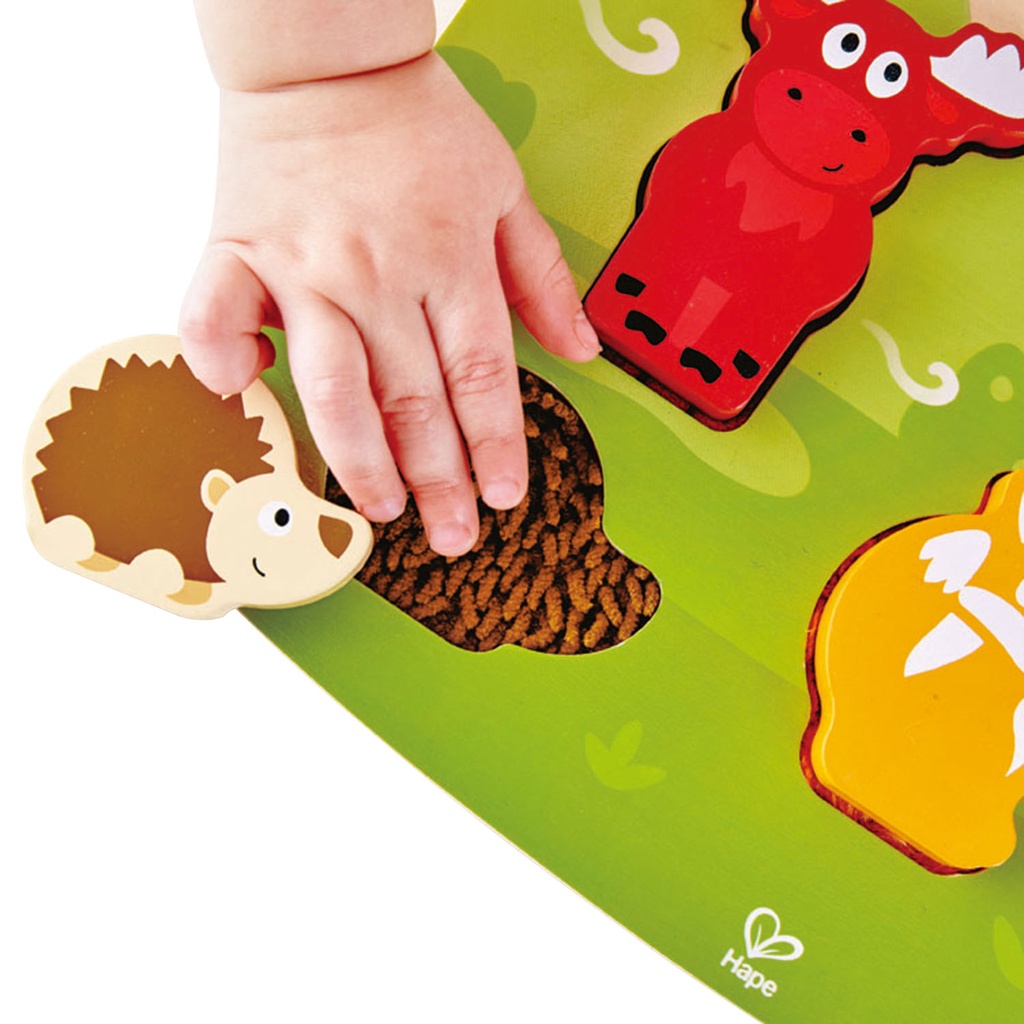HAPE HAPPY PUZZLES ΞΥΛ.ΠΑΖΛ ΑΓΡΙΑ ΖΩΑ FOREST PUZZLE