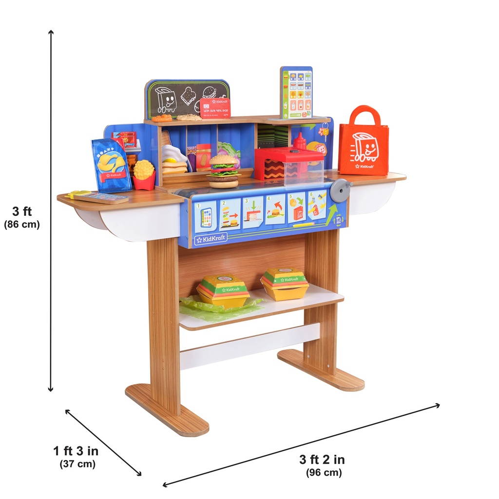 KIDKRAFT 2-IN1 RESTAURANT & DELIVERY (20256)