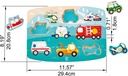 HAPE HAPPY PUZZLES ΞΥΛ.ΠΑΖΛ ΟΧΗΜΑΤΑ EMERGENCY PEG