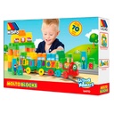 MOLTO BLOCKS TRAIN 2 RAILCARS