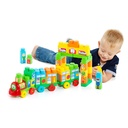 MOLTO BLOCKS TRAIN 2 RAILCARS