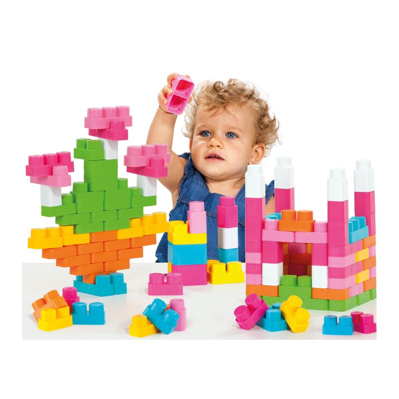 MOLTO BLOCKS BOX 90PCS PINK