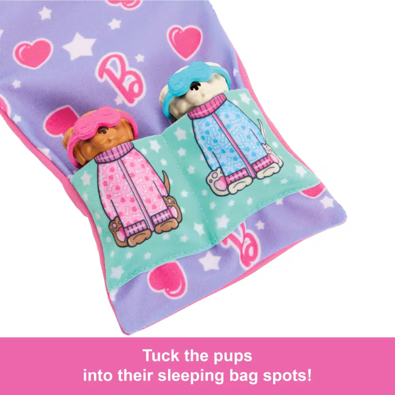BARBIE SLEEPOVER ME KOYTABAKIA