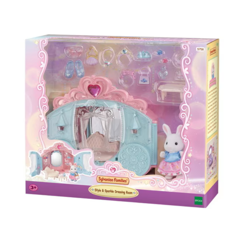 SYLVANIAN FAMILIES STYLE & SPARKLE DRESSING ROOM