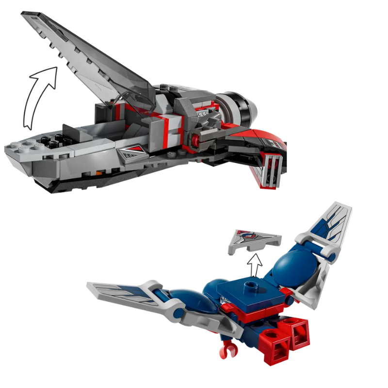 LEGO MARVEL - CAPTAIN AMERICA VS. RED HULK BATTLE