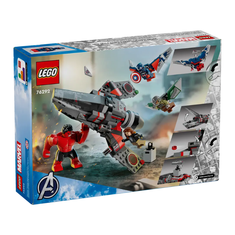 LEGO MARVEL - CAPTAIN AMERICA VS. RED HULK BATTLE