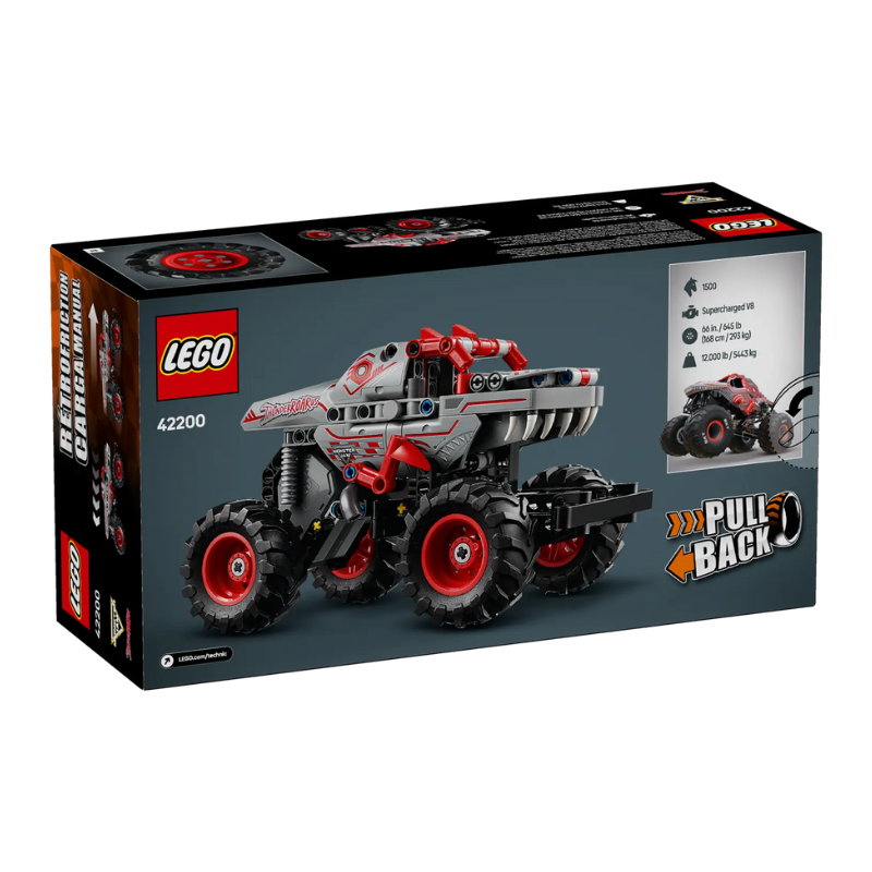 LEGO TECHNIC - MONSTER JAM™ THUNDERROARUS™ PULL-BACK