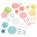 KIDKRAFT 27PCS COOCKWARE SET - PASTEL (63027)