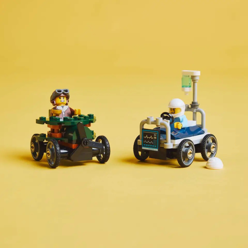 LEGO CITY - AIRPLANE VS. HOSPITAL BED RACE CAR PACK