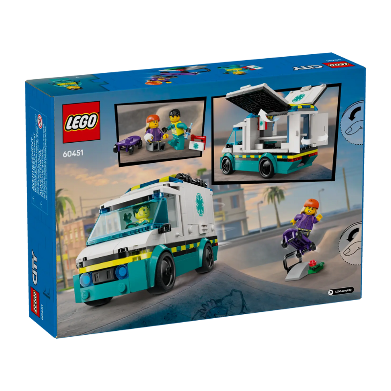 LEGO CITY - EMERGENCY AMBULANCE
