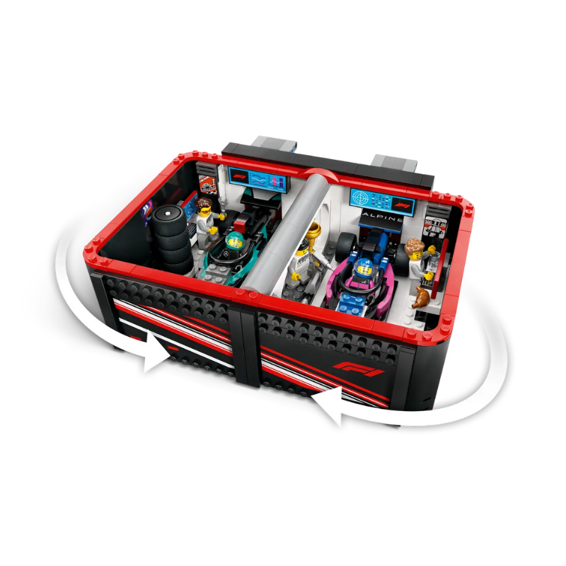 LEGO CITY - F1® GARAGE & MERCEDES-AMG & ALPINE CARS
