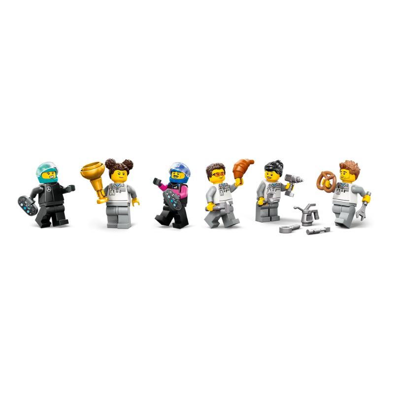 LEGO CITY - F1® GARAGE & MERCEDES-AMG & ALPINE CARS
