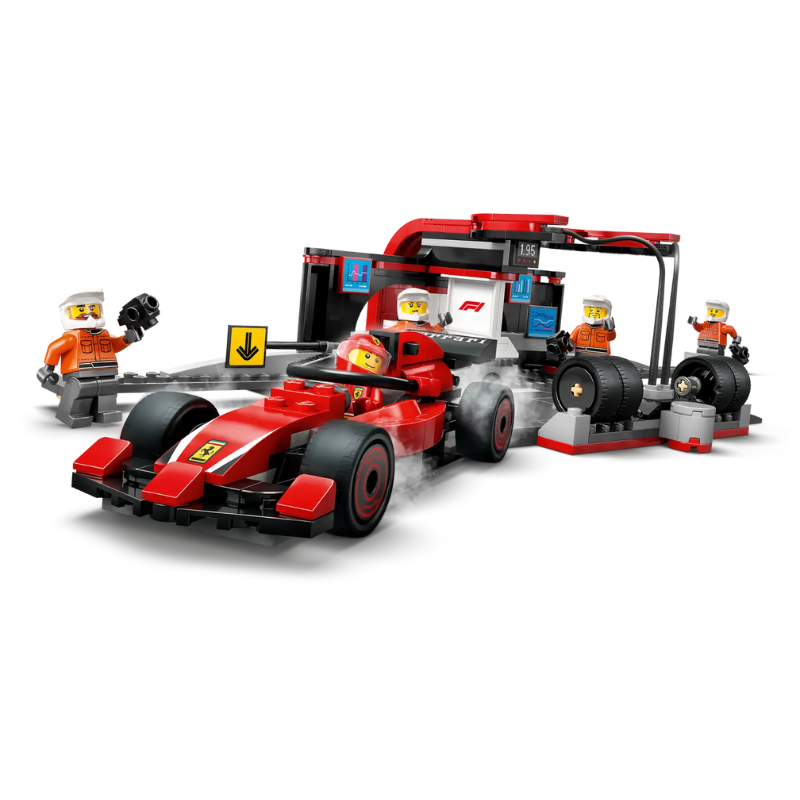 LEGO CITY - F1® PIT STOP & PIT CREW WITH FERRARI CAR