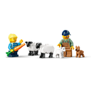 LEGO CITY - RED FARM TRACTOR WITH TRAILER & SHEEP