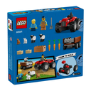 LEGO CITY - RED FARM TRACTOR WITH TRAILER & SHEEP