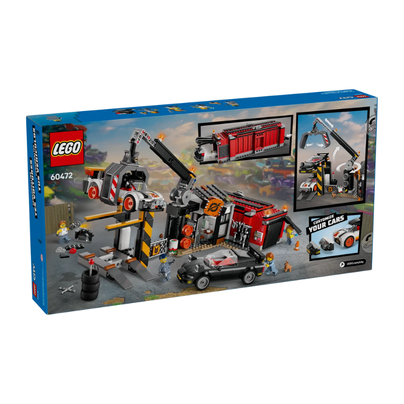 LEGO CITY - SCRAPYARD WITH CARS