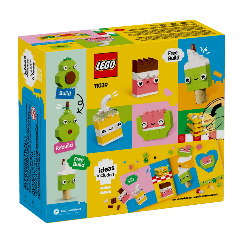 LEGO CLASSIC - CREATIVE FOOD FRIENDS