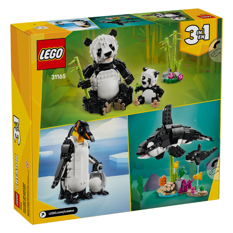 LEGO CREATOR - WILD ANIMALS: PANDA FAMILY