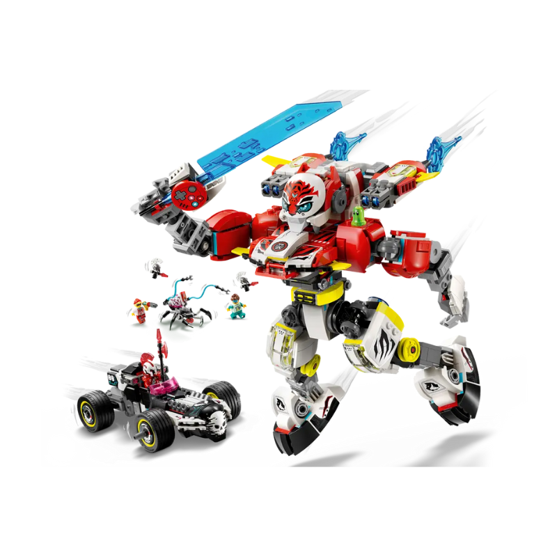 LEGO DREAMZzz - COOPER'S TIGER MECH & ZERO'S HOT ROD CAR