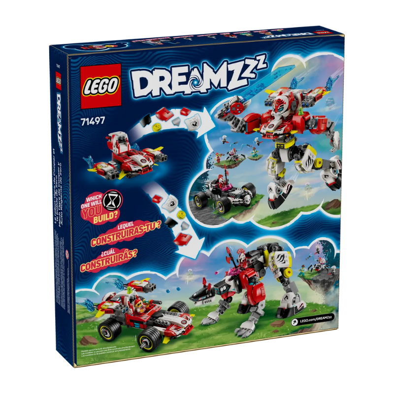 LEGO DREAMZzz - COOPER'S TIGER MECH & ZERO'S HOT ROD CAR