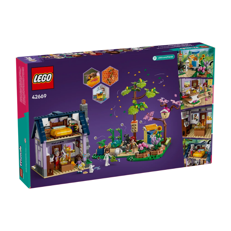 LEGO FRIENDS - BEEKEEPERS' HOUSE AND FLOWER GARDEN