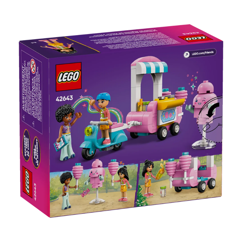 LEGO FRIENDS - COTTON CANDY STAND AND SCOOTER