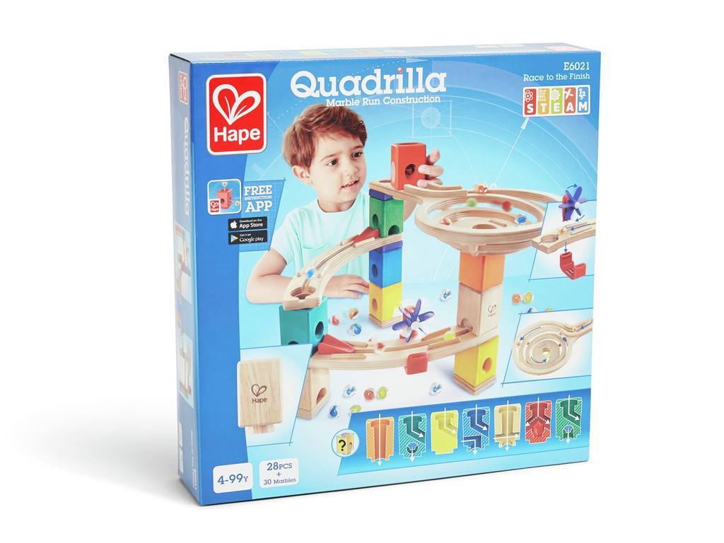 HAPE QUADRILLA MARBLE RUN ΞΥΛ.RACE TO THE FINISH