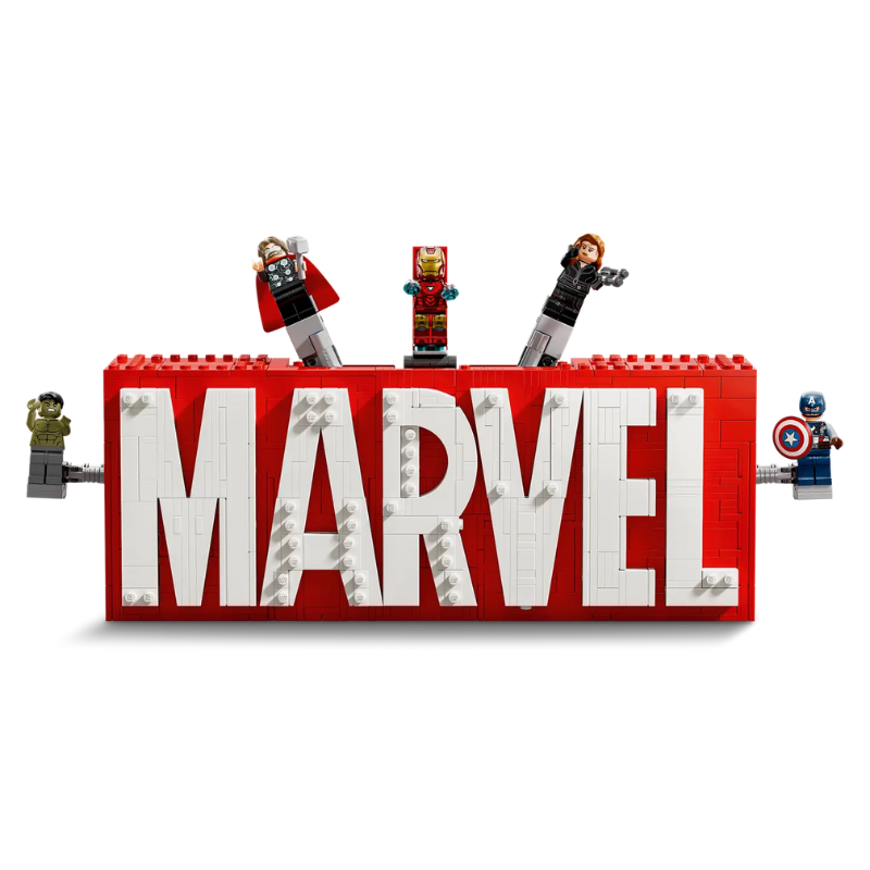 LEGO MARVEL - MARVEL LOGO & MINIFIGURES