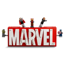 LEGO MARVEL - MARVEL LOGO & MINIFIGURES