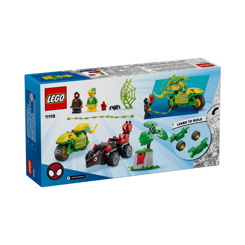 LEGO MARVEL - SPIN AND ELECTRO DINOSAUR VEHICLE CHASE