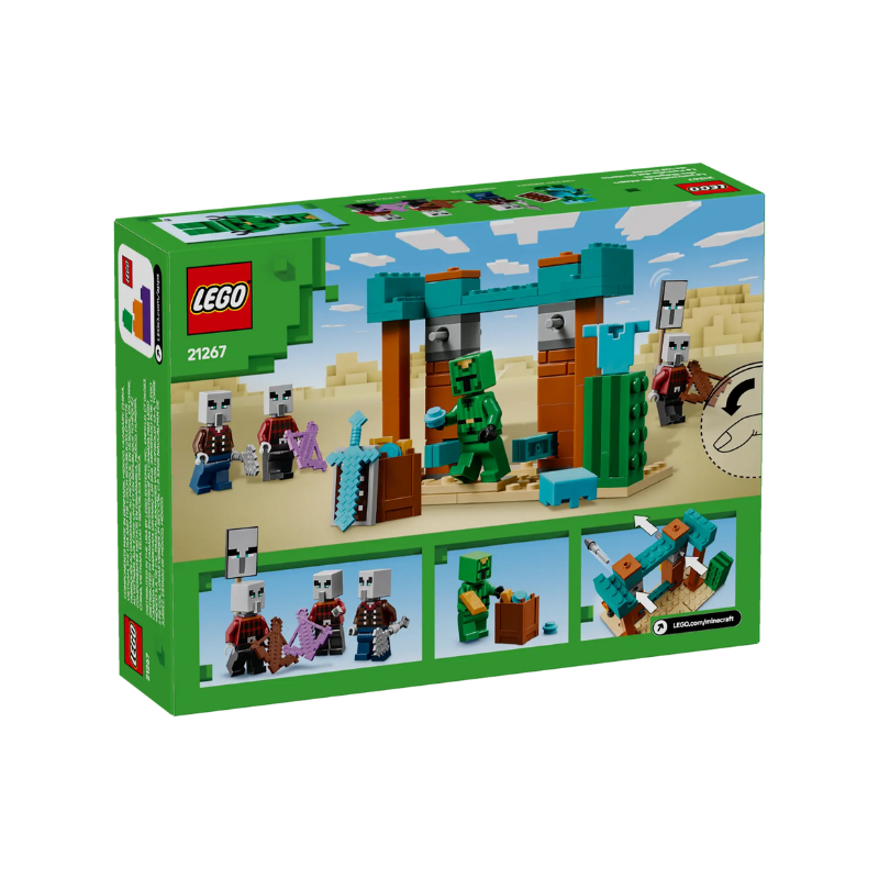 LEGO MINECRAFT - THE ILLAGER DESERT PATROL