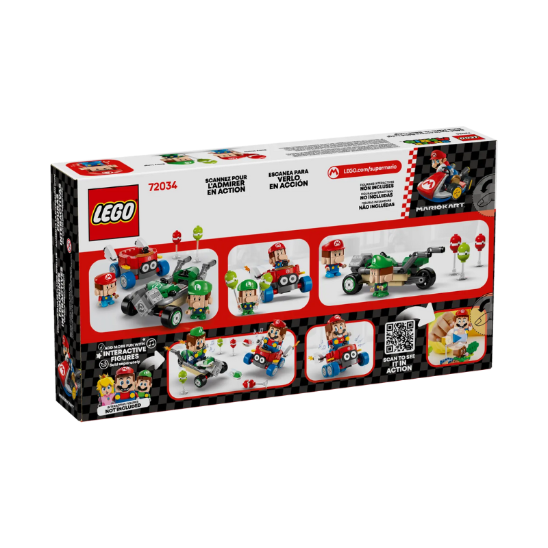 LEGO SUPER MARIO - MARIO KART™ – BABY MARIO VS. BABY LUIGI